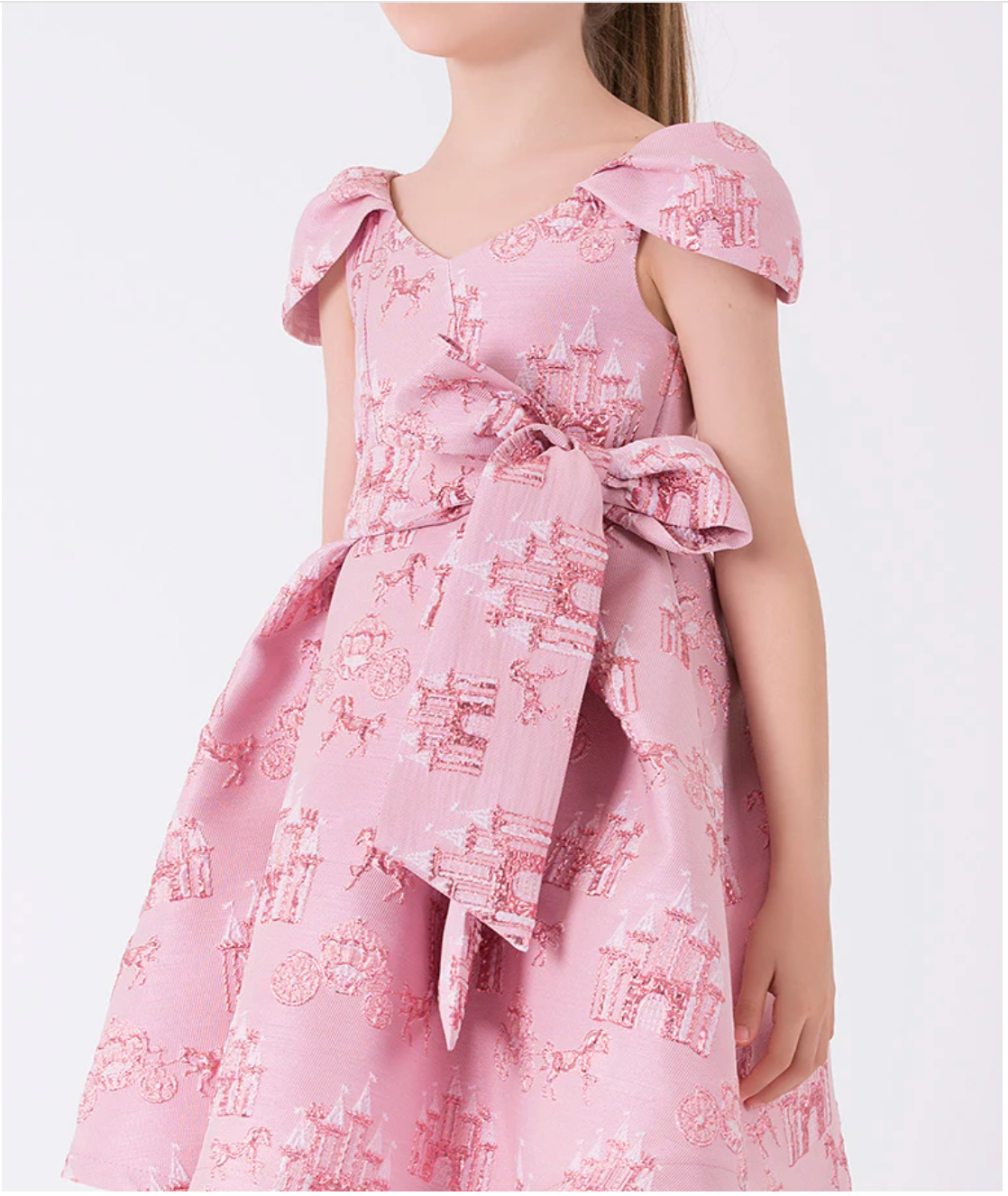 Enchanting Jacquard Dress